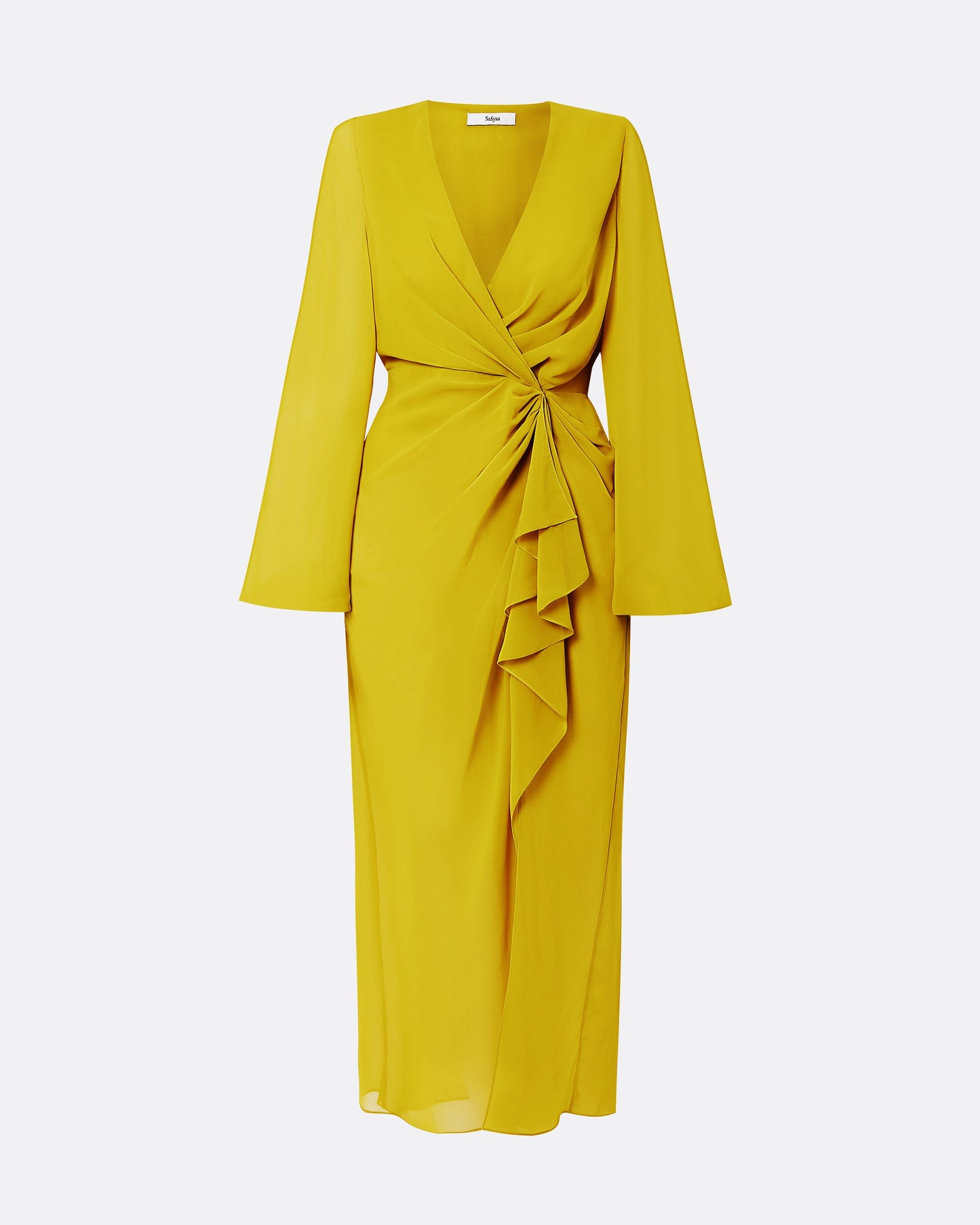 Prova Chartreuse Midi Dress