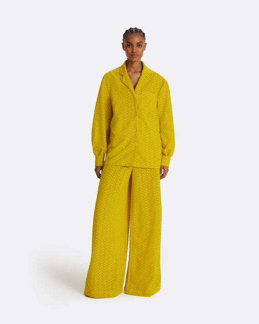 Angelique Chartreuse Top