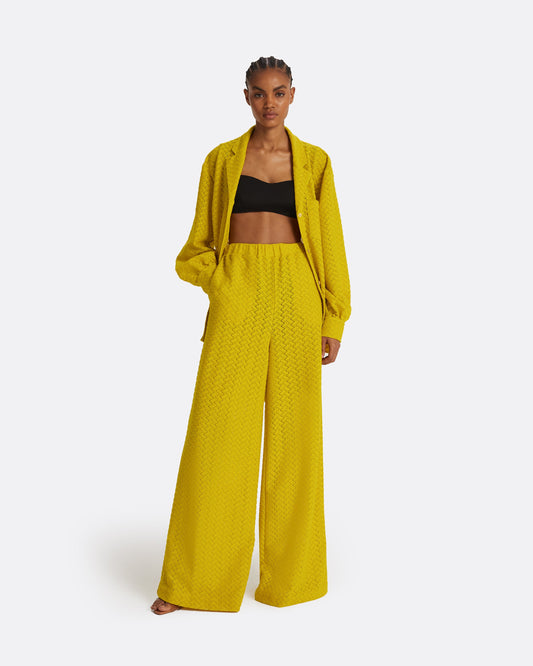 Rewana Chartreuse Trousers