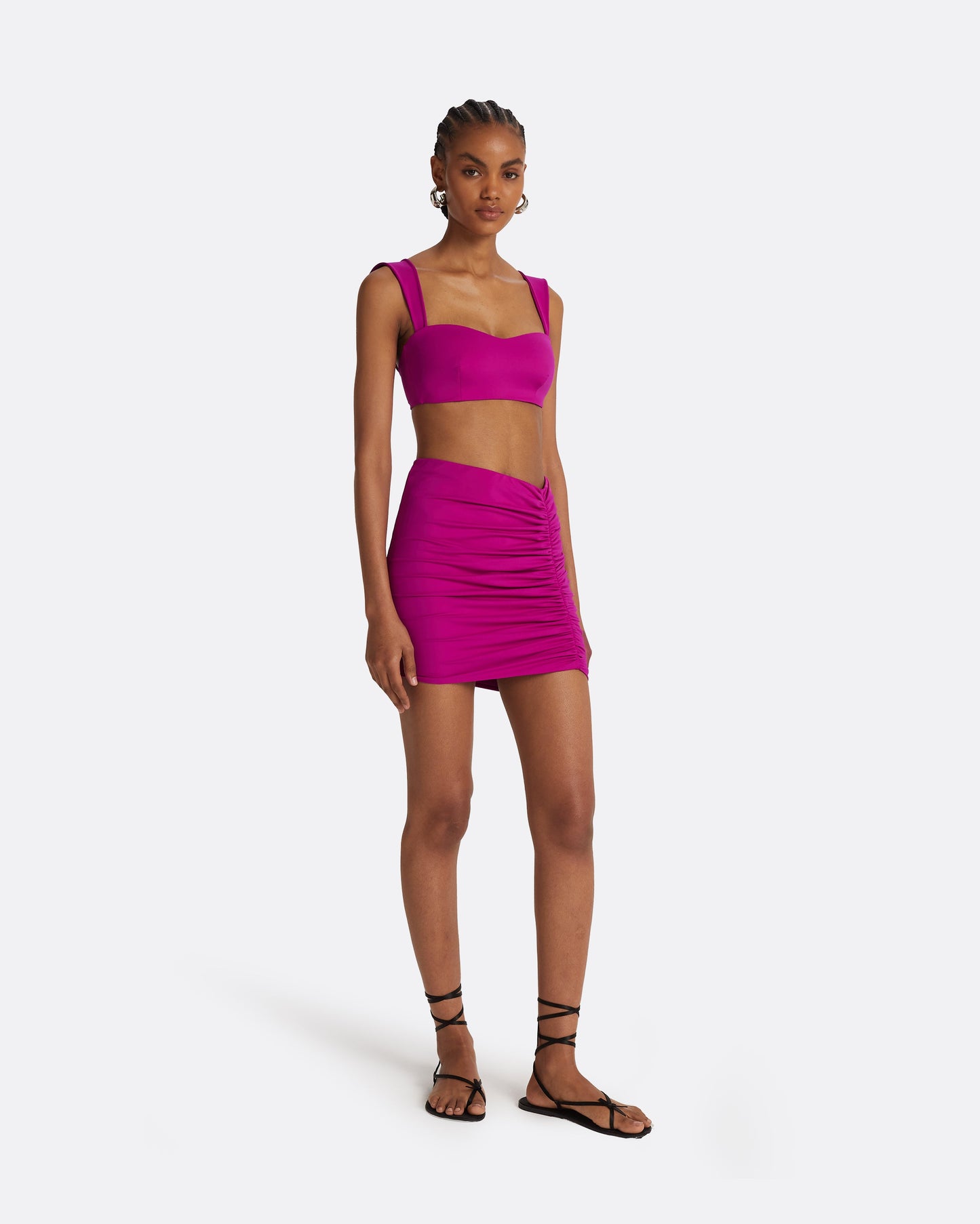 Willa Magenta Bikini Top