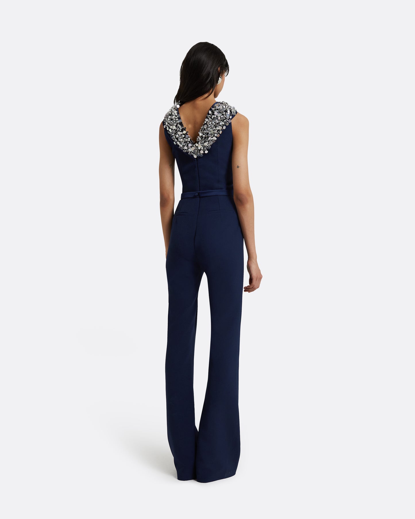 Luna Maritime Embroidered Jumpsuit