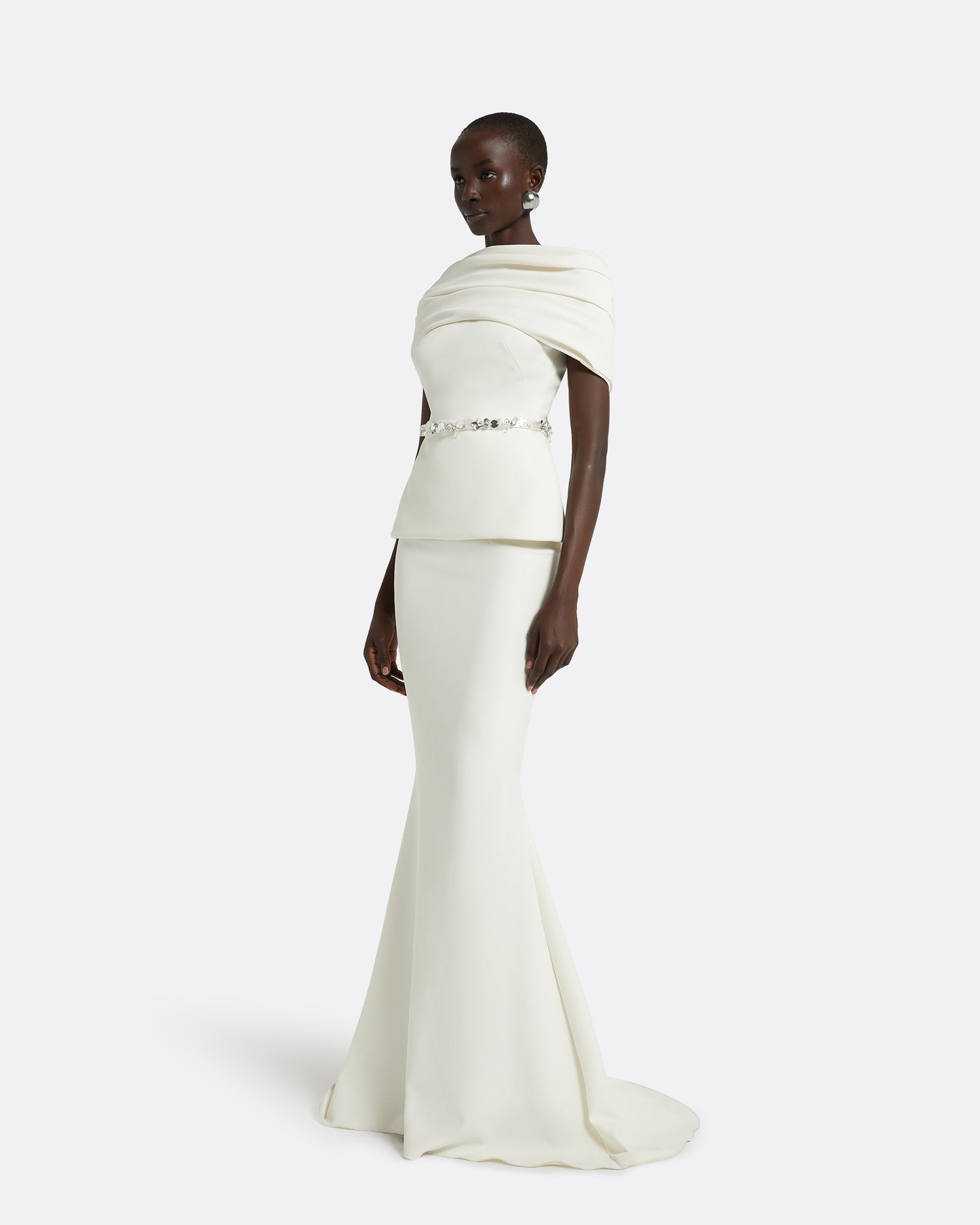 Loura Ivory Embroidered Top